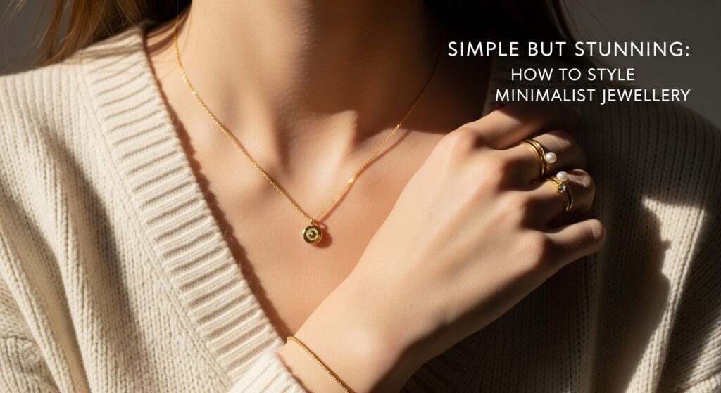 How to Style Minimalist Jewellery | TopJewellers Guide